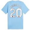 Original Fußballtrikot Manchester City 2023-24 Bernardo 20 Heimtrikot Für Herren